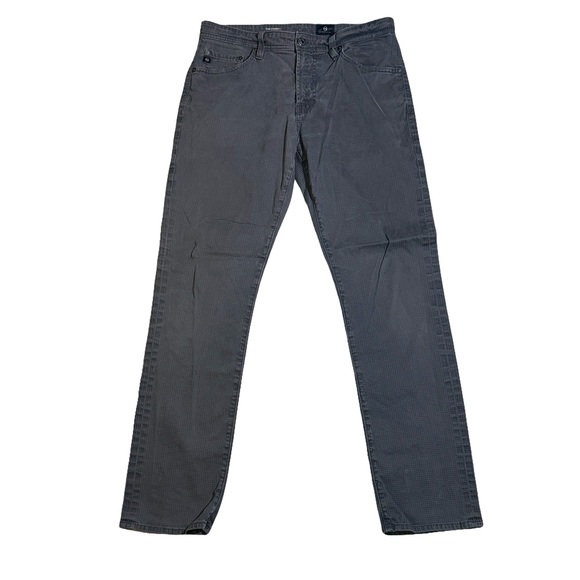 Adriano Goldschmied mens 31x32 Everett slim straight houndstooth jeans EUC - Picture 1 of 4